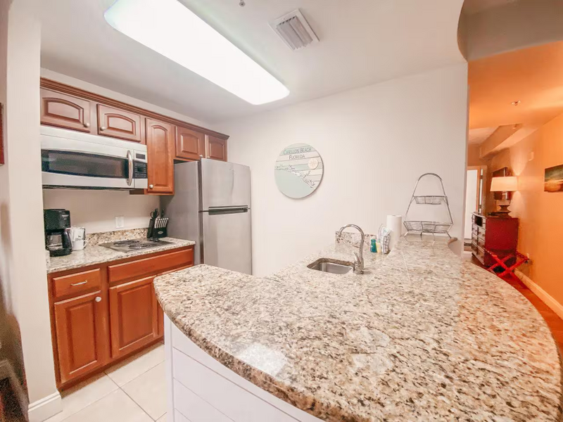 kitchen with stainless steel appliances