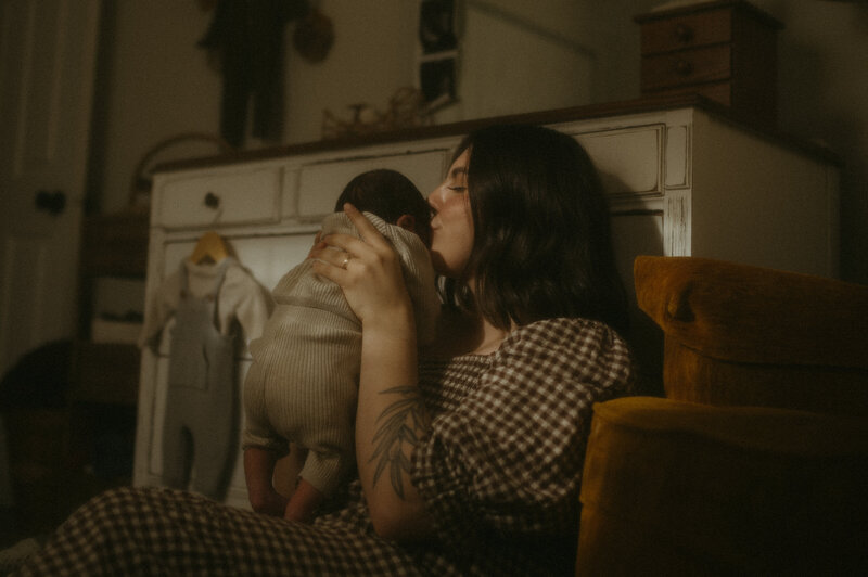 Alaska Elopement Photographer and baby