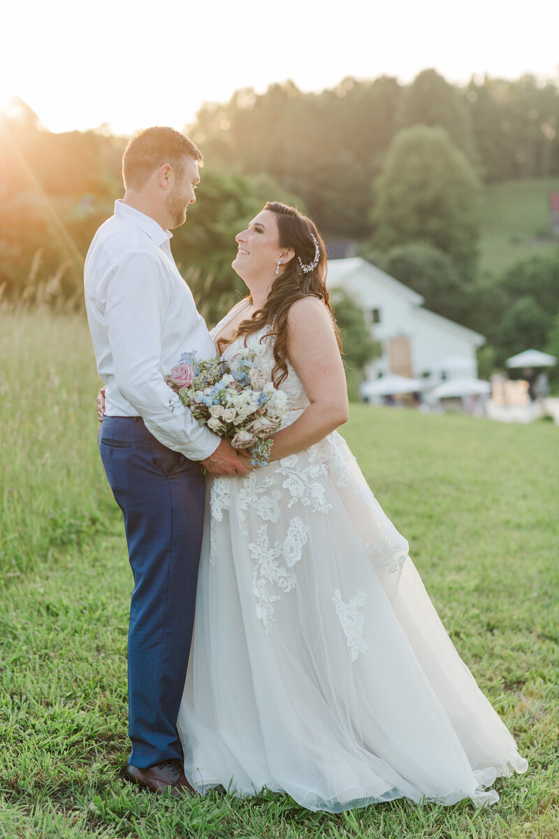 west virginia wedding florist, lavender farm wedding