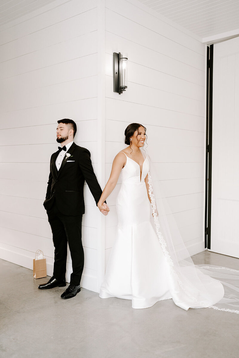 Swank Soiree Dallas Wedding Planner Haile and Christian - first look