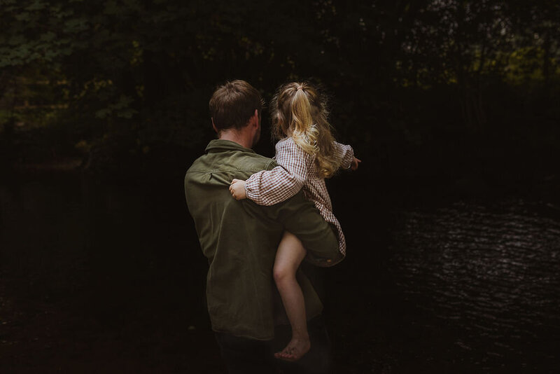 Fatherhood family photography in the Northern Rivers