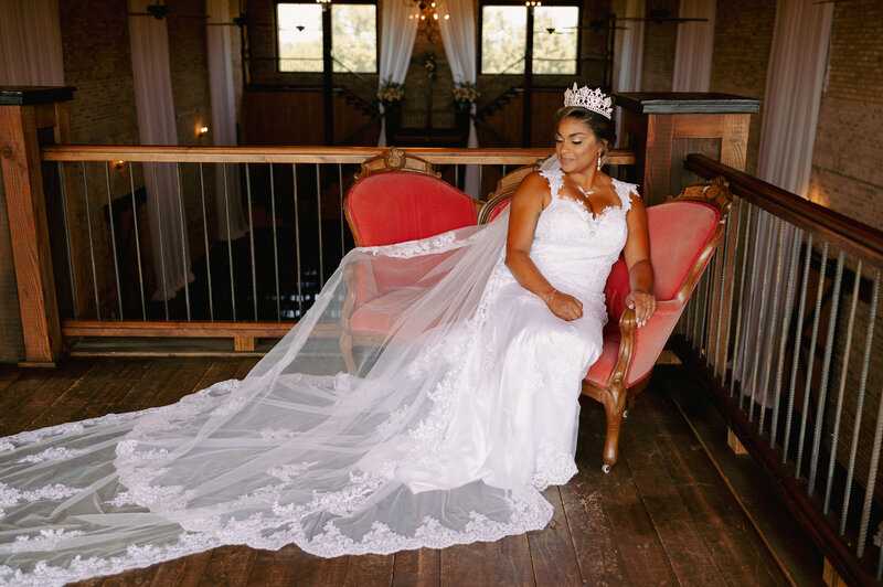 A bride and groom have a dance outside of their churh