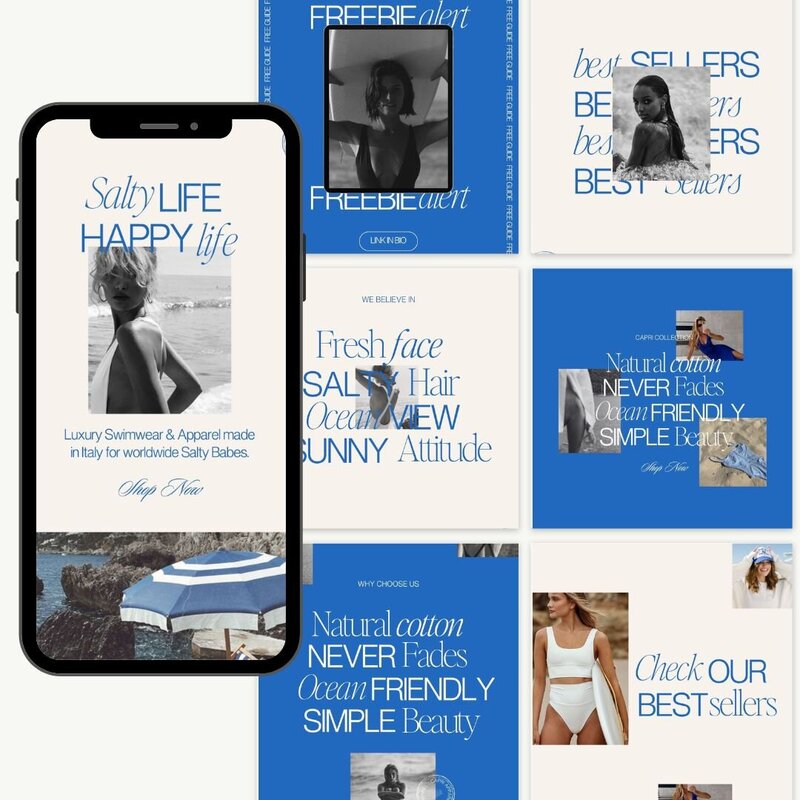 bohemian showit website template for coaches, photographers and creatives