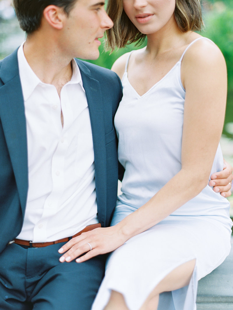 destination sunrise engagement session in florence italy at the duomo