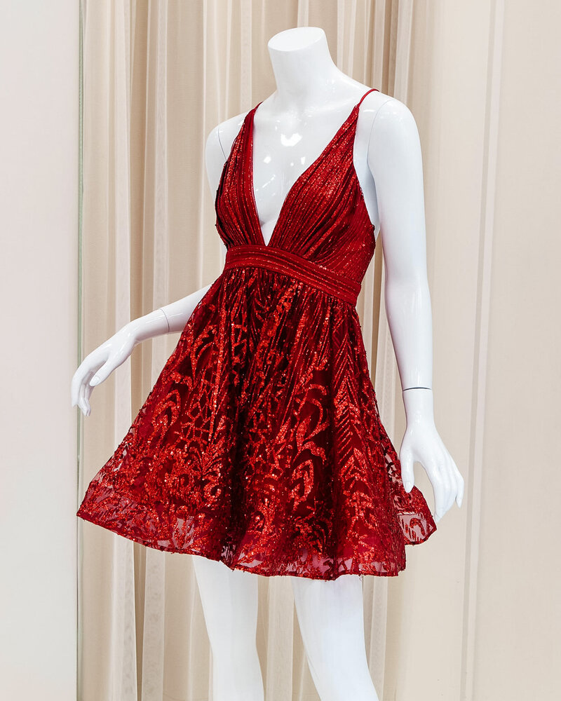 Aliah-Marie-Glitter-Fit-and-Flare-Dress-in-Burgundy (3)-2