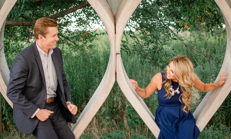 Honeycomb Lincoln Park Chicago Illinois Couples Engagement Photography Shoot
