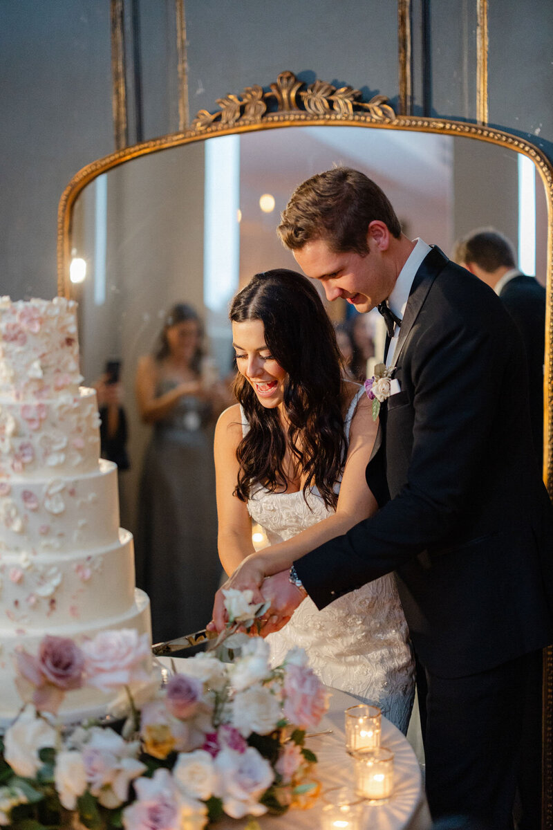 Gracie and Sean's wedding reception at il Mercato in New Orleans, LA