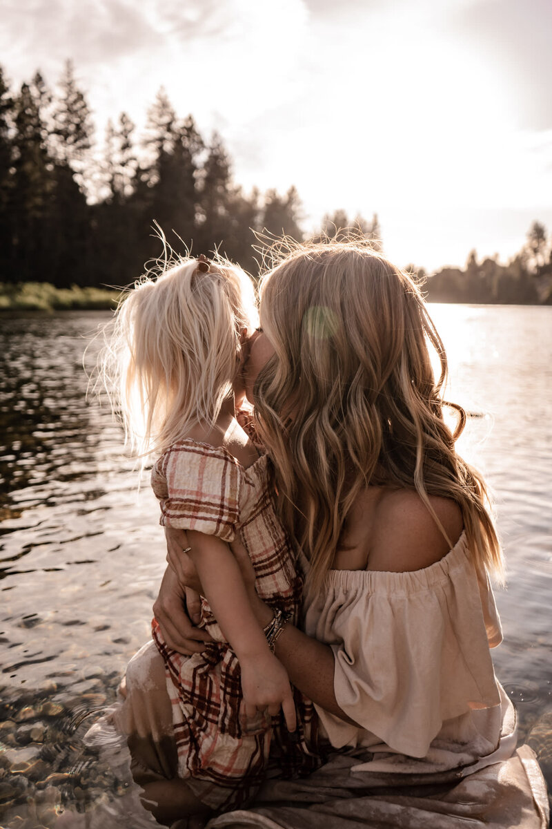 Family session during a documentary-style session in the PNW, captured by Kamryn J Photography.