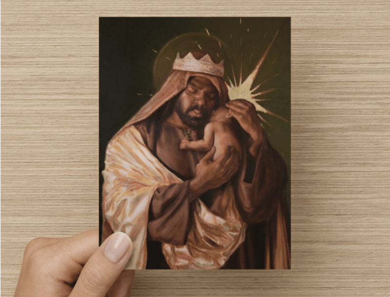 The One Who Gave Myrrh Notecards 1