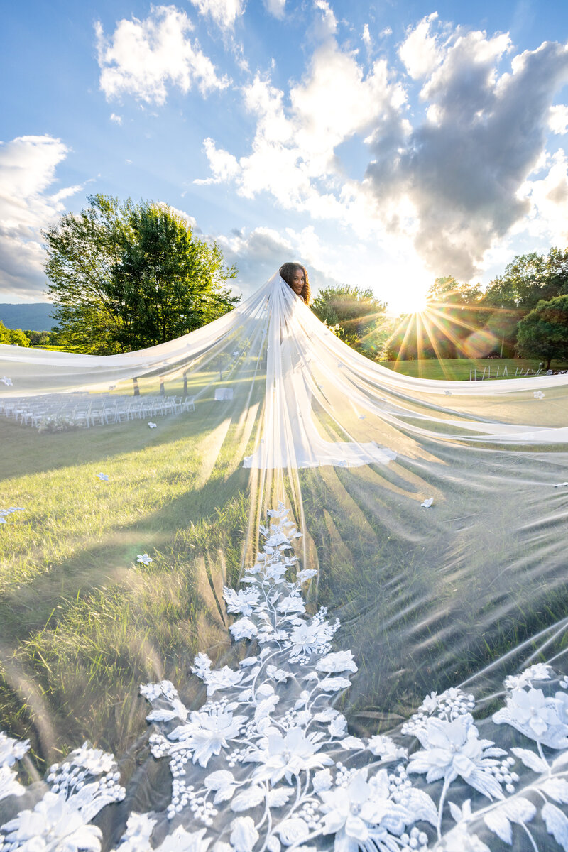 Anyvent wedding veil