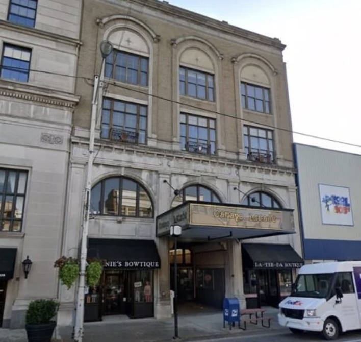 Camayo Arcade featured in the Ashland KY historical walking tour.