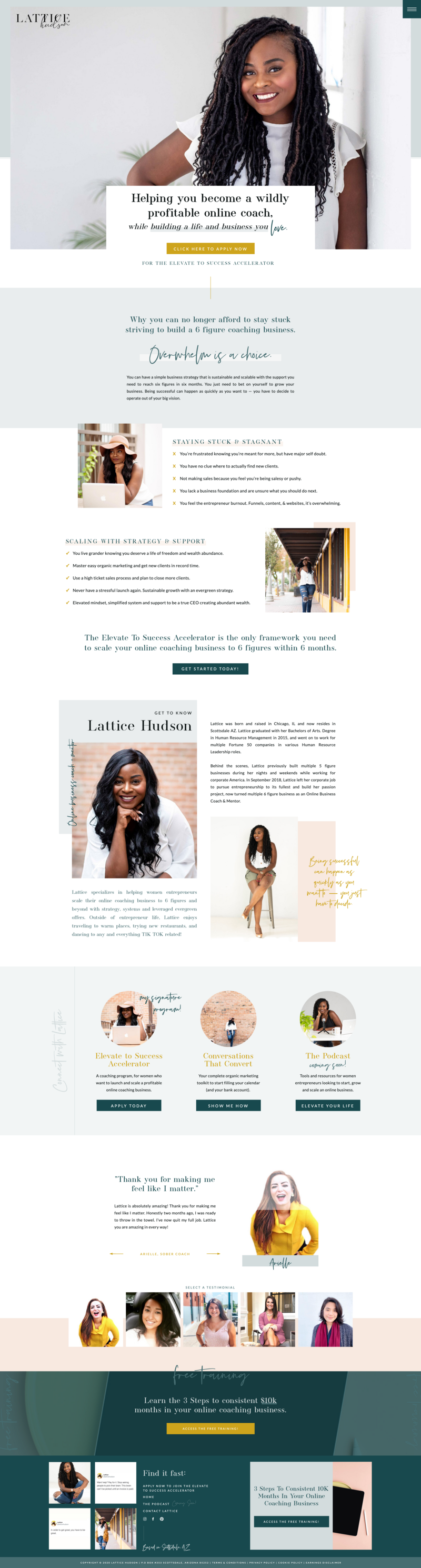 Lattice Hudson Website Transformation