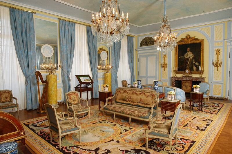 Andonian Collection, Chateau de Dree-Interieur Salon, France