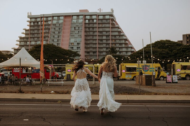 bridal party shotgunning beers