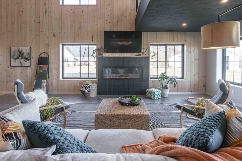 living room remodel at Revive Interiors Studio