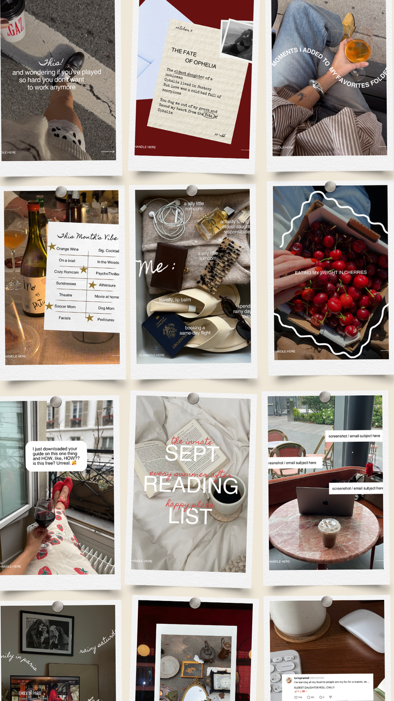 free aesthetic instagram canva templates for personal brands 