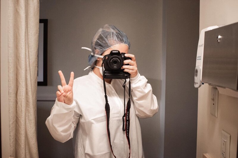 C-section prep at Baton Rouge General