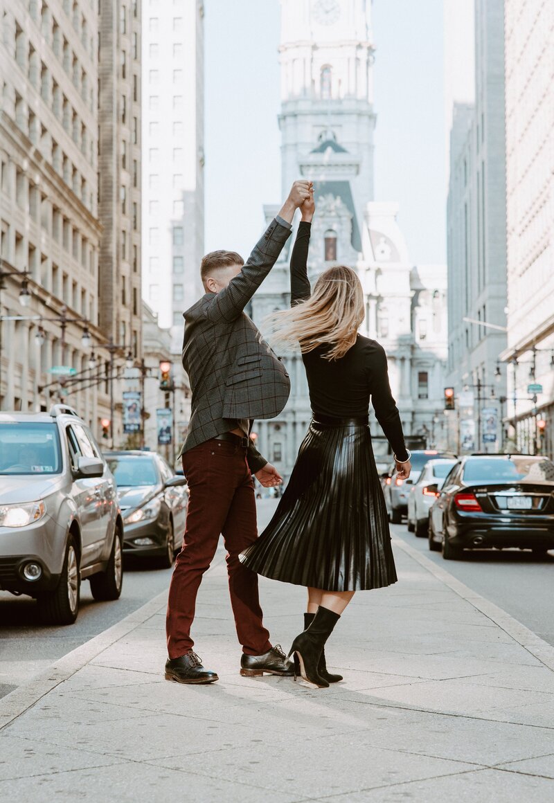 Philadelphia engagement session