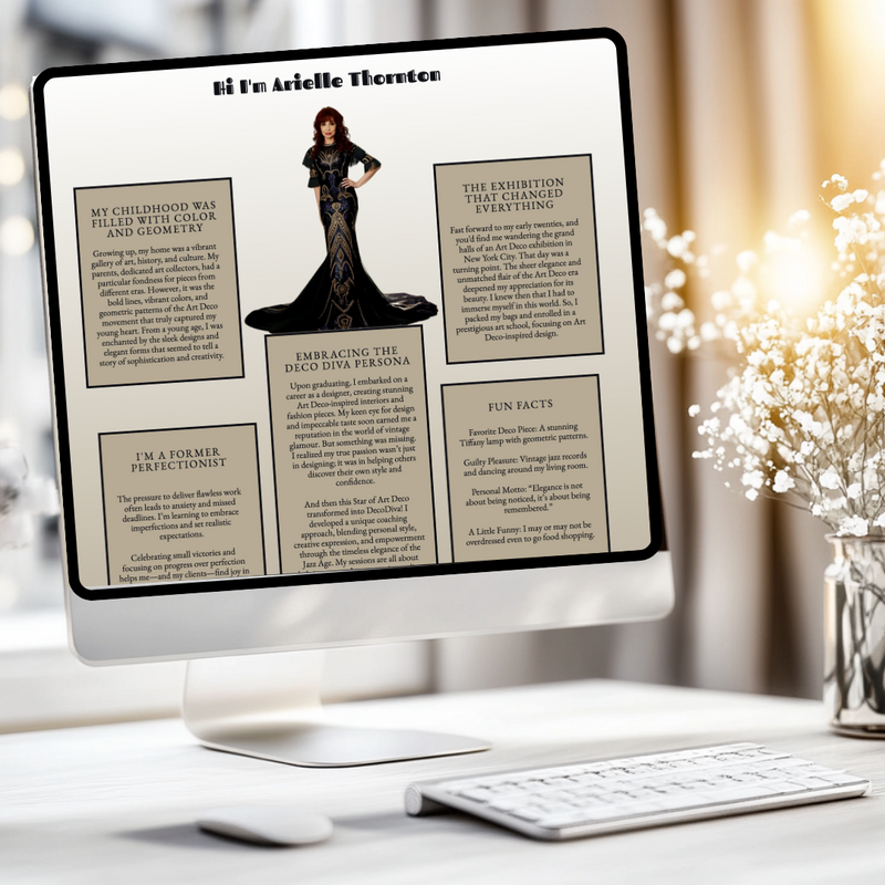 Star of Art Deco - Branding Element - Shop16