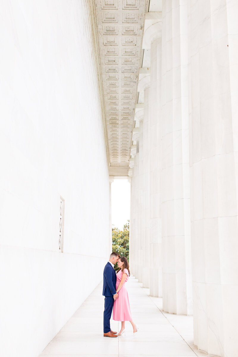 Lincoln Memorial Engagement Session DC Wedding Photographer-14
