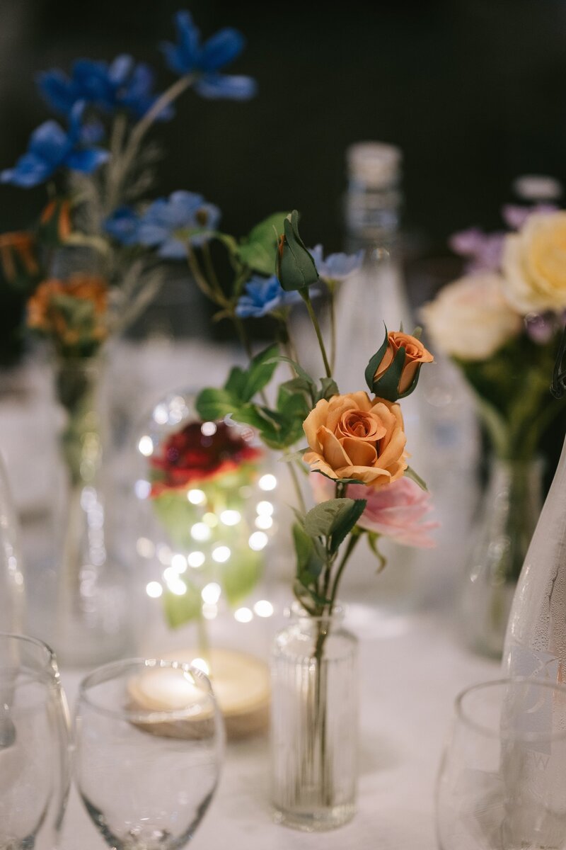 Wedding floral centerpiece