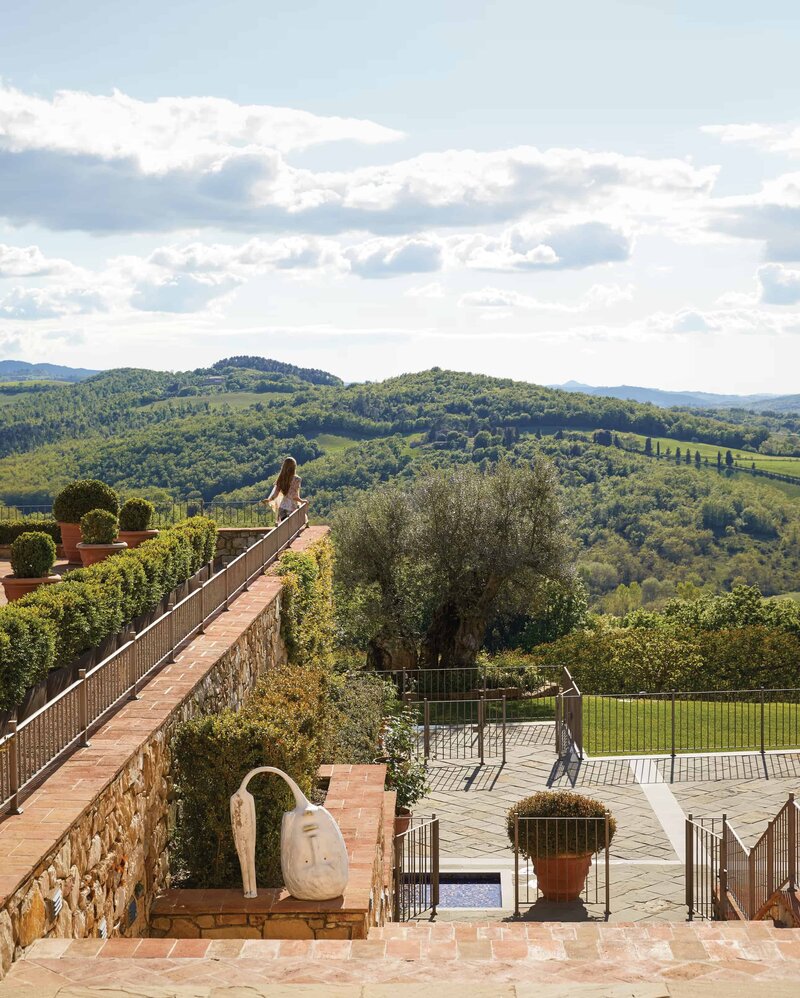 Castello di Casole Tuscany - Views