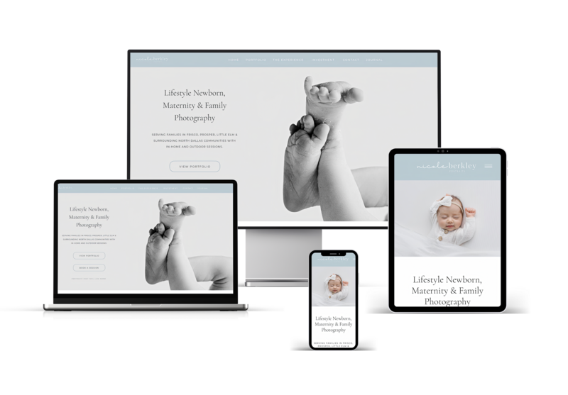 Responsive web design for Dallas small business by Berkley Design Co.