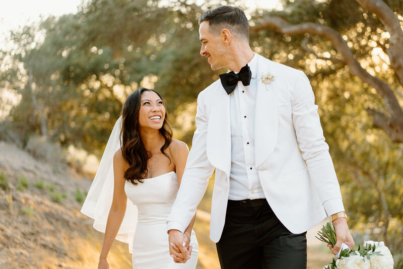 couple walking on beach