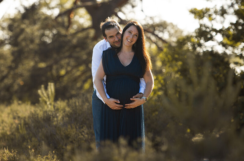 Zwangerschaps fotografie outdoor