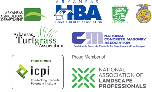 Certifications and professional affiliations for Better Lawns and Gardens, showcasing industry recognition in landscaping, lawn care, and outdoor living services in Little Rock, Arkansas