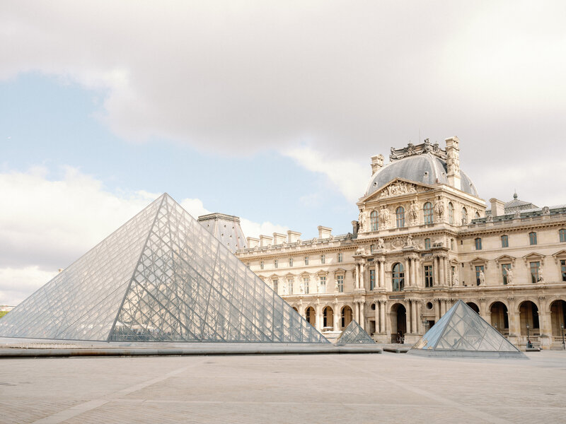 Le louvres in Paris, landscape