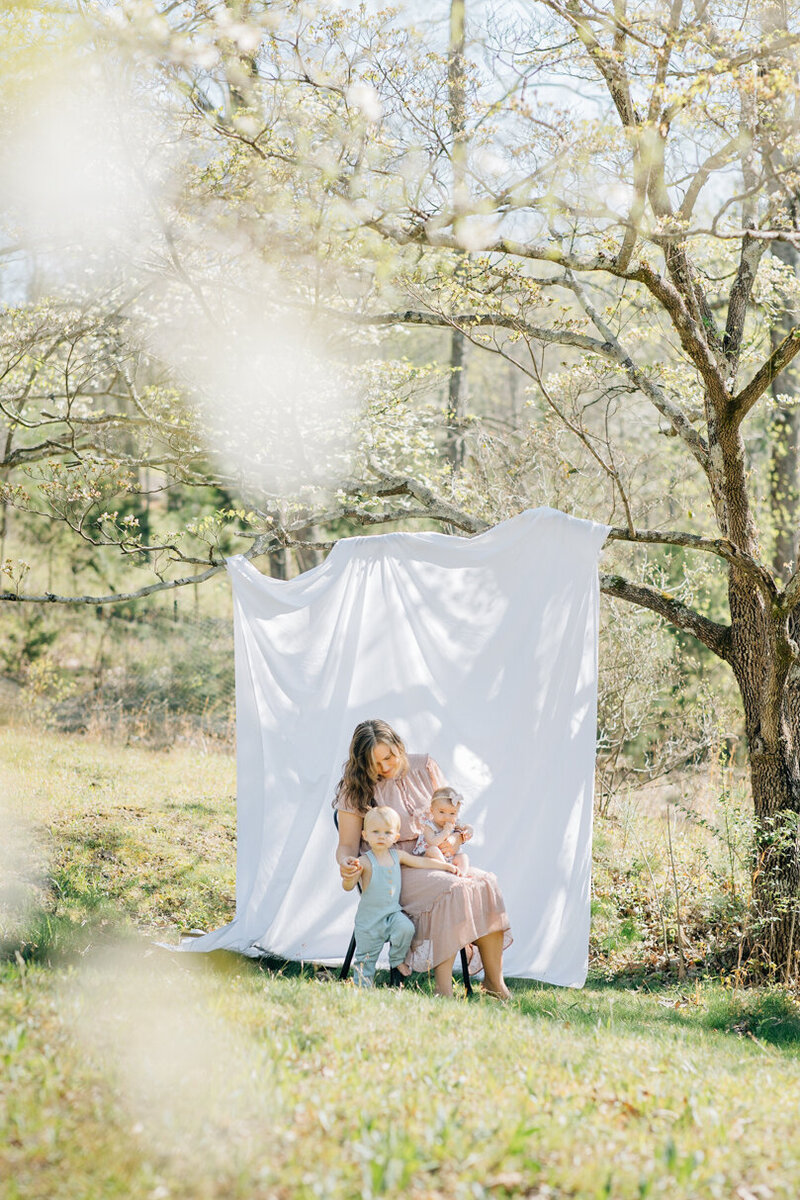 Outdoor Motherhood Photo Session Spring Hill TN