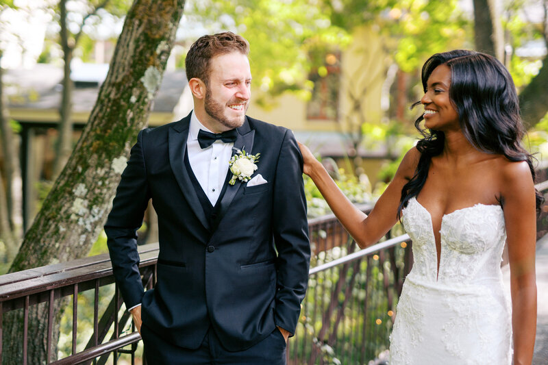 Groomsman portrait at Rodin Museum in Philadelphia