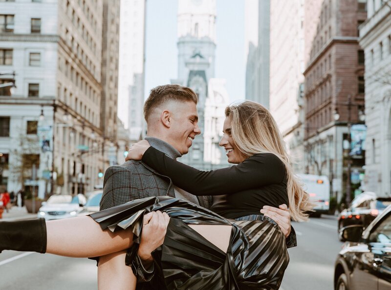 Philadelphia engagement session