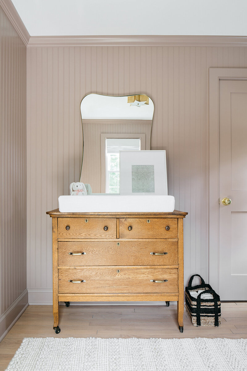 dresser with changing table