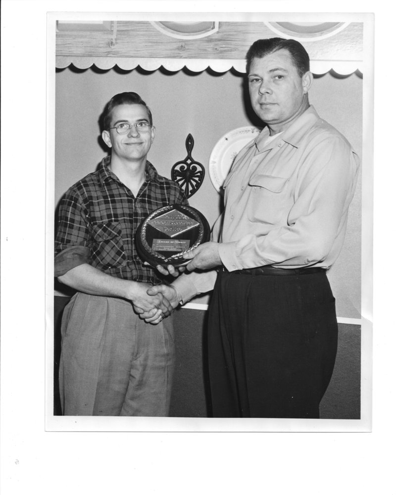 1953 Lonnie Philco award