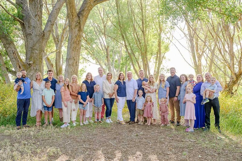 extended family photos Lehi, Utah County