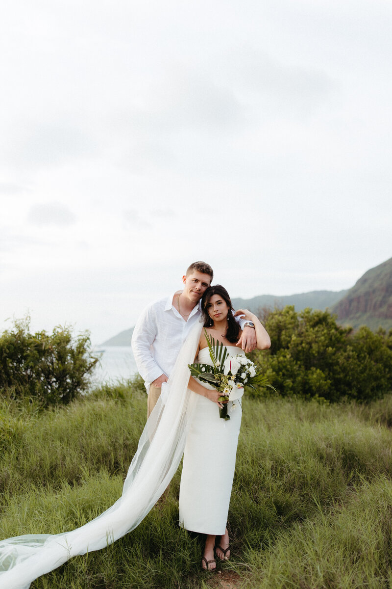 Hawaii elopement, destination elopement photographer