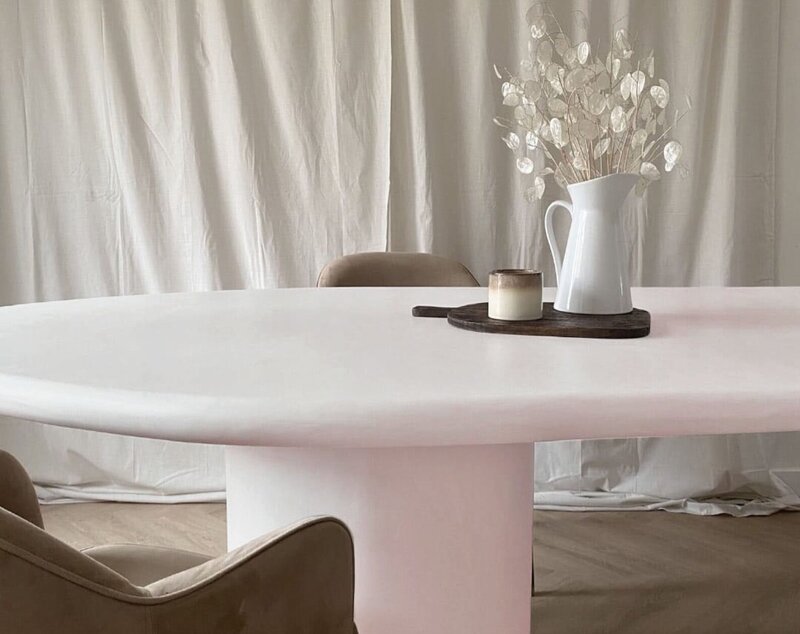 46 Pink Ground tafel sfeerfoto