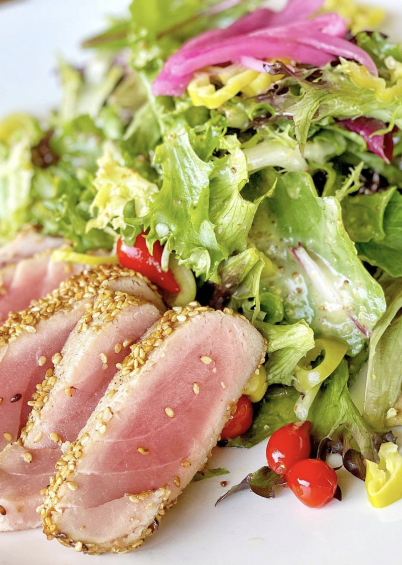 Seared Ahi Salad Coastal Kitchen