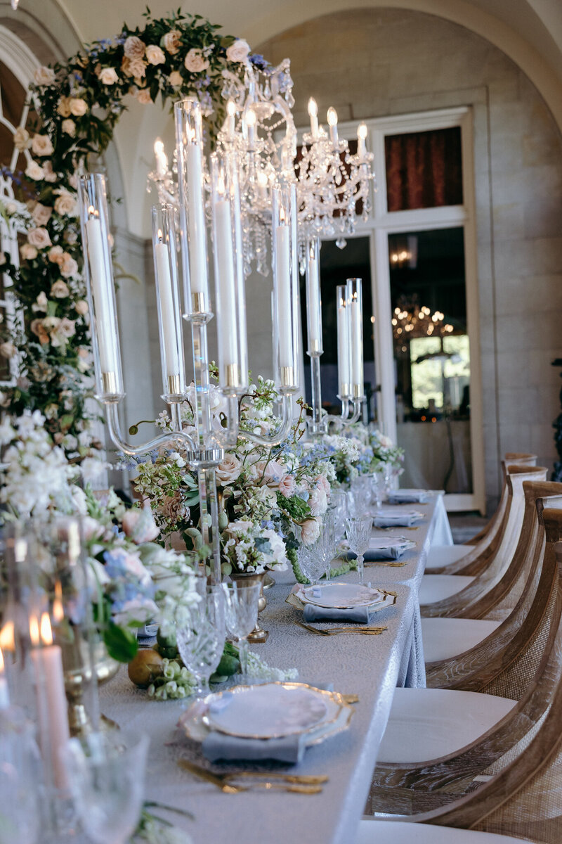 VT Wedding Photographer | Sincerely Liz Photography Documentary Wedding, Engagement, Elopement, Maternity and Newborn Photographer in New England | Dusty blue reception in a New England mansion wedding