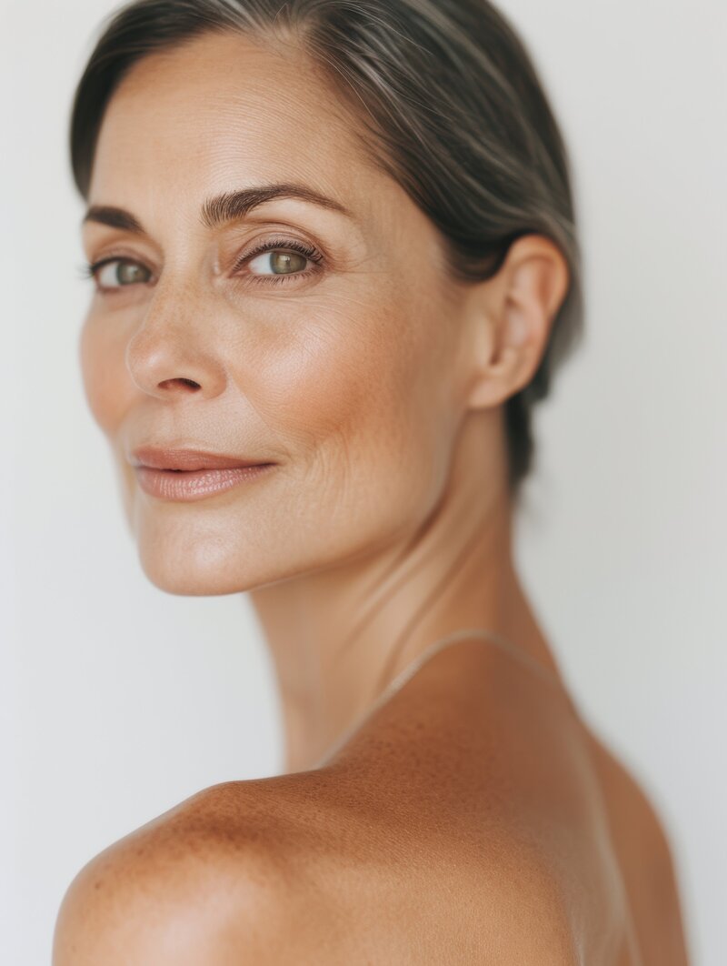 Confident woman after facial rejuvenation in Fort Wayne