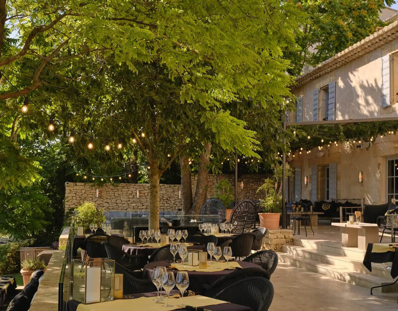 Airelles Gordes France - Terrace