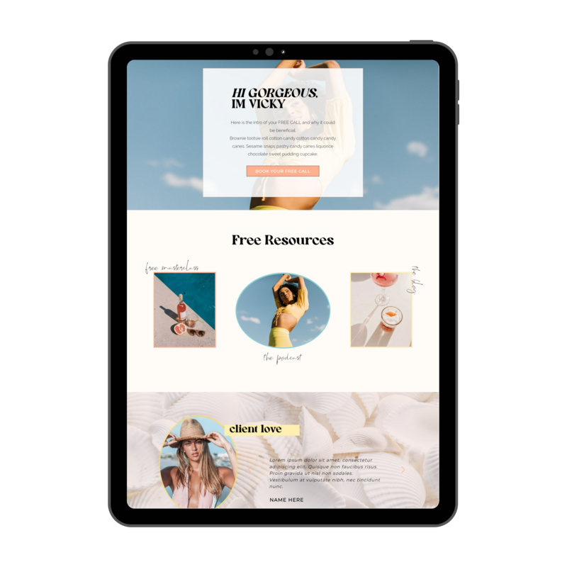 free resources cosmopolitan template