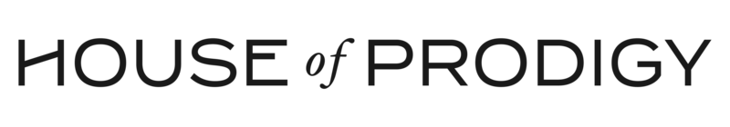 House of Prodigy black primary logo