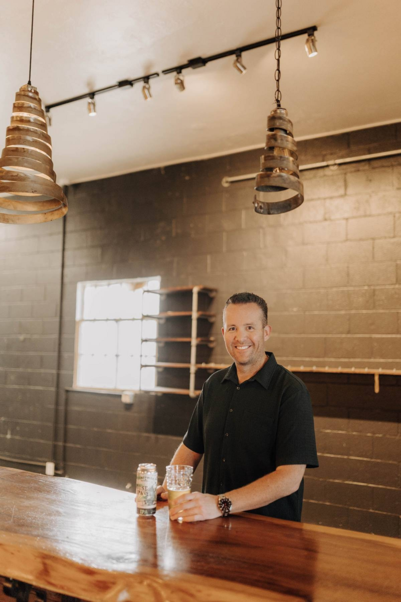 Shaun Clearwater Owner of Hop Riot in Wheatland, Ca