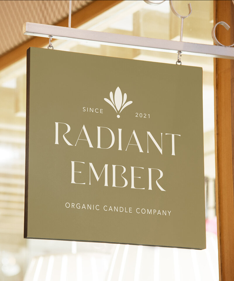 Branding for candle, health, beauty business