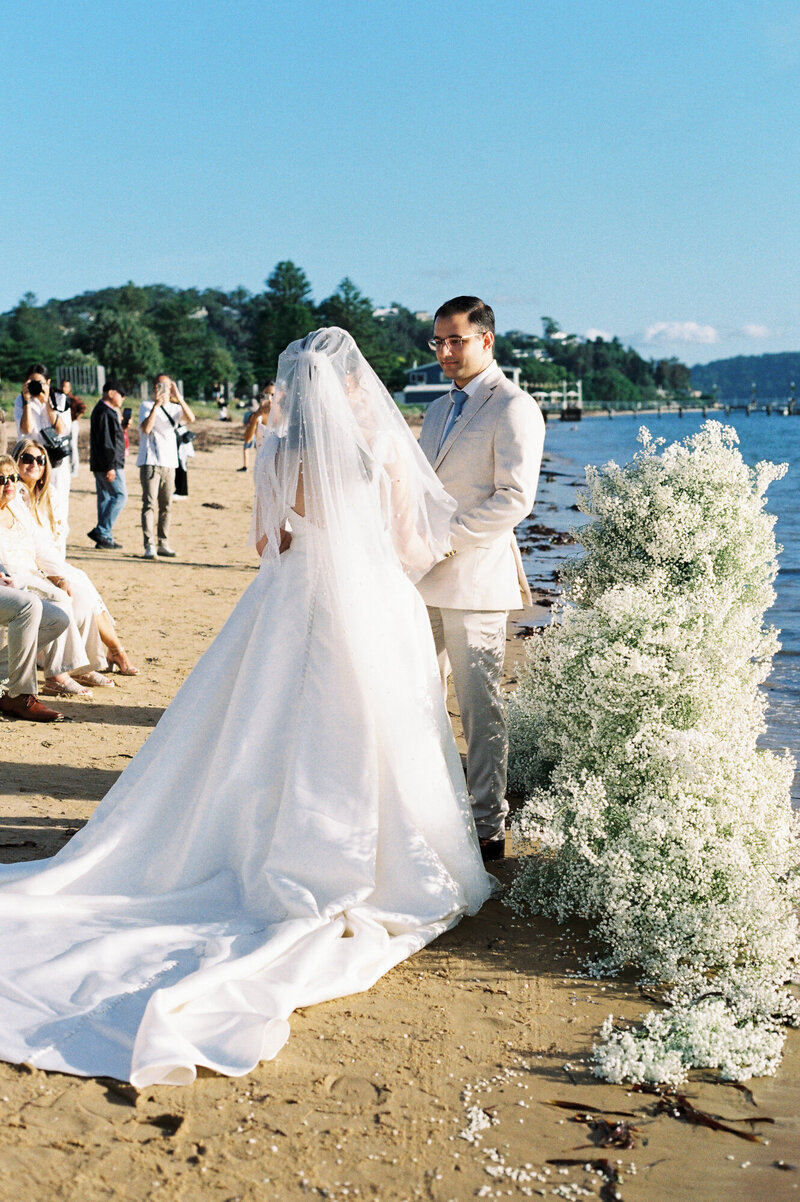 The Dunes Palm Beach Sydney Beach Wedding Venue by Timeless Film Destination Wedding Photographer Sheri McMahon-49