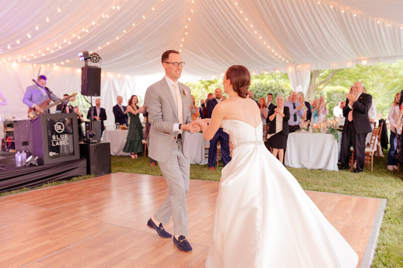 Great Fall Virginia Backyard Wedding in the Spring in DC