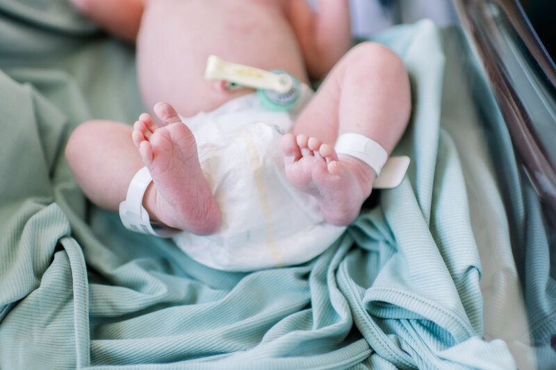 baby in bassinet american fork hospital